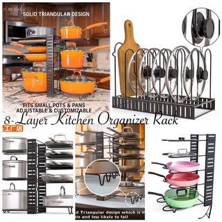 8-Layer Kitchen Organizer Rack
