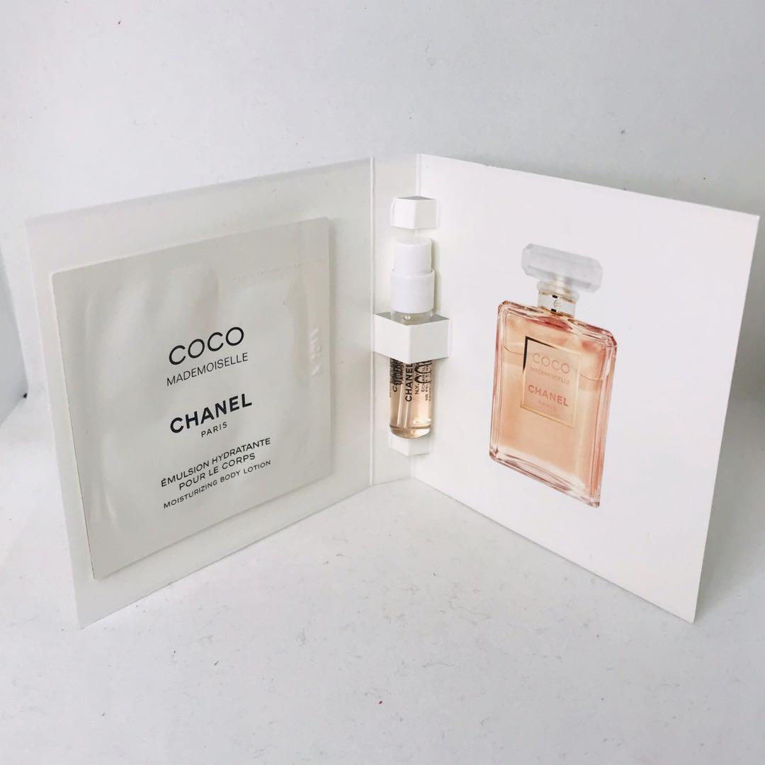 COCO MADEMOISELLE EAU De Parfum Spray 1.5ml + body lotion 1ml