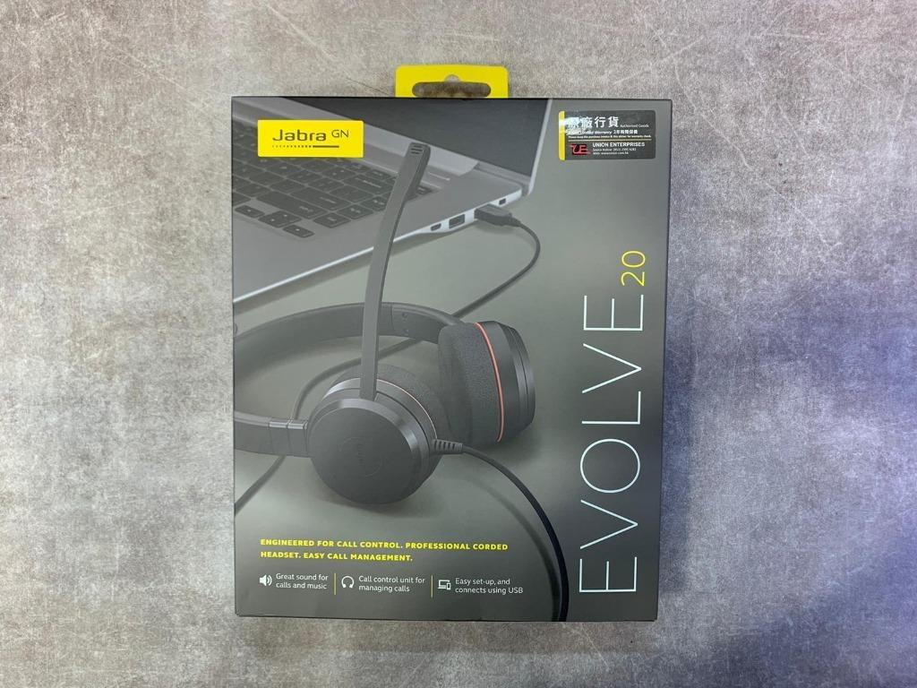 jabra evolve 20 duo ms