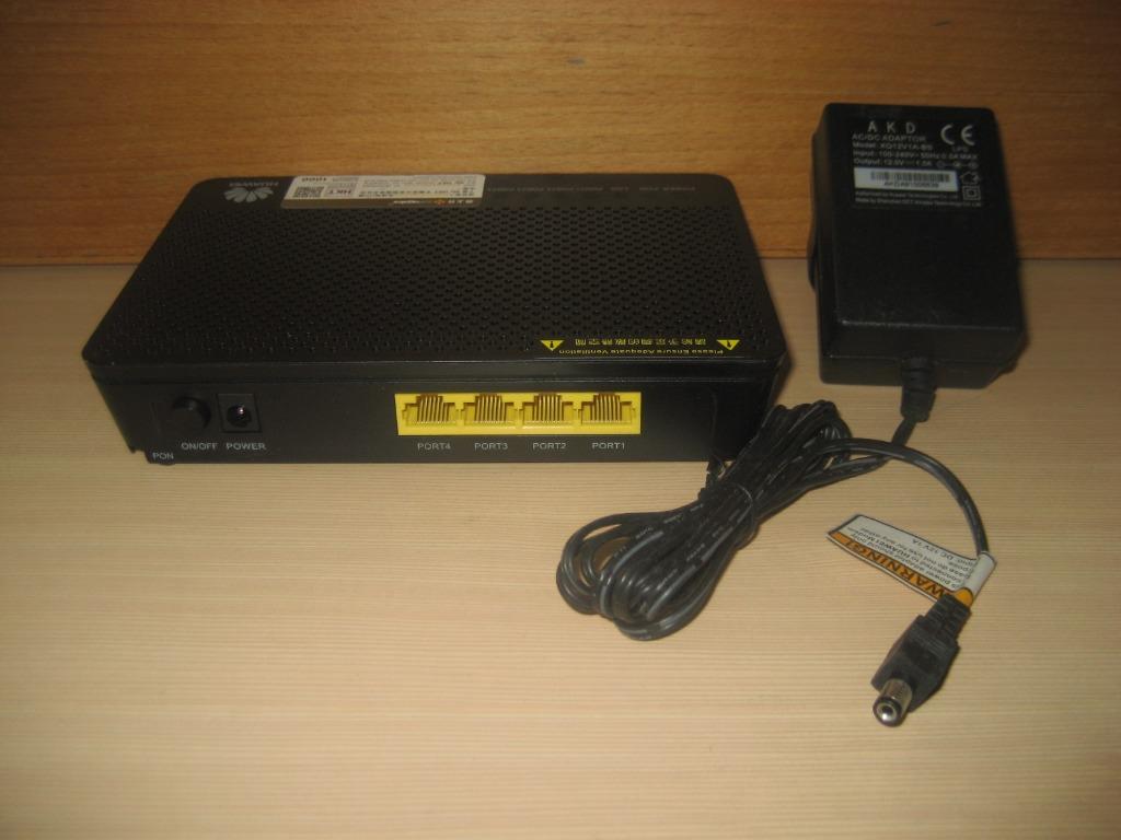 HUAWEI 華為 EchoLife HG8040H5 光纖 WiFi Modem Router 適合還機 HKT PCCW 電訊盈科 網上行