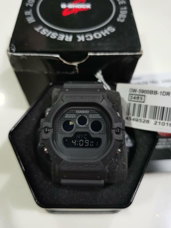 G shock tapak kucing full black clearance