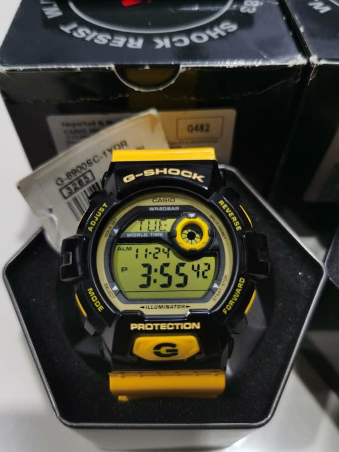 Original G Shock G8900SC 1YDR Men s Fashion Watches