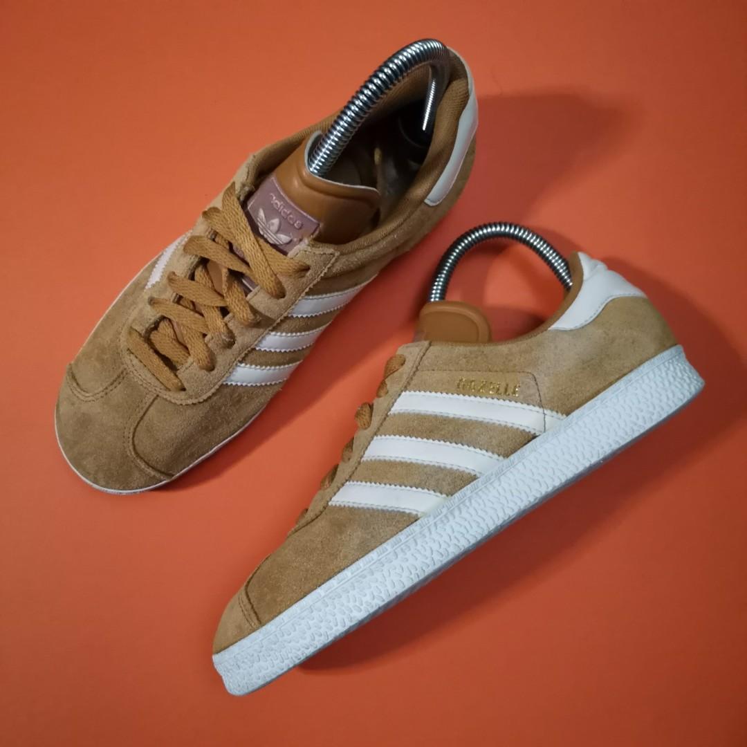 Adidas gazelle discount camel femme