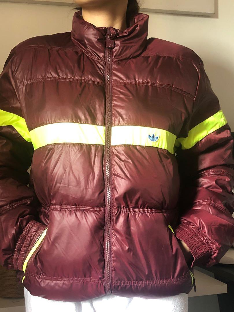 Adidas Puff/Winter Jacket (Category: Coats, Jackets and Outerwear) located in Quezon City. Submitted by maydeclutters (Listing ID 1065428017, Image 1). Description: Bought this in Japan last February during my trip Authentic Used only twice Ykk zippers Unisex Fits small to large (women) and up to medium (men's) Slightly negotiable Super nice!.