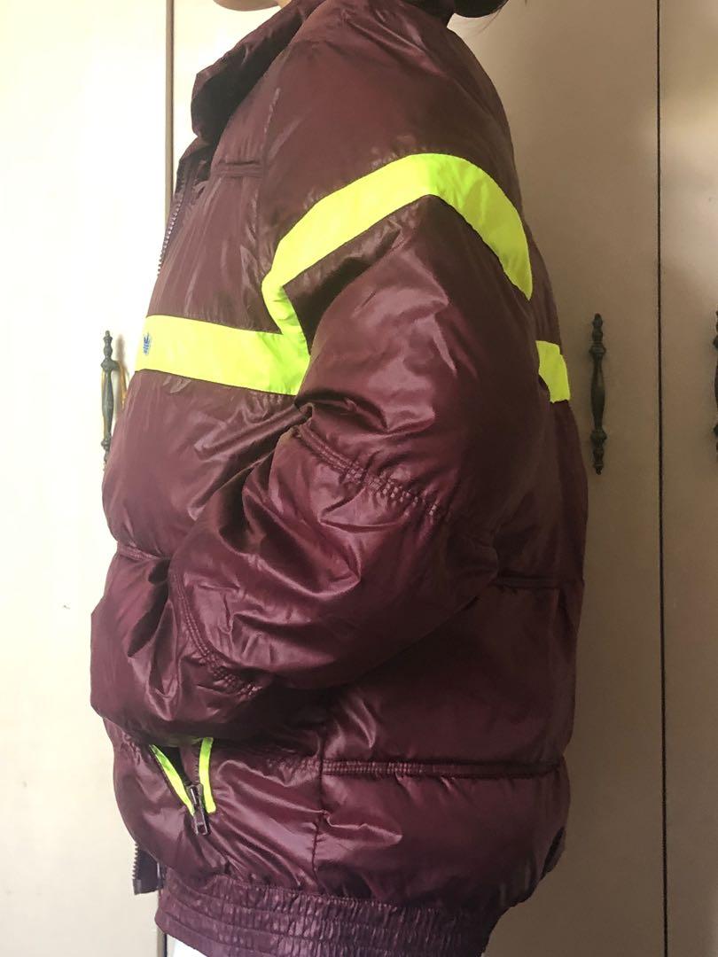 Adidas Puff/Winter Jacket (Category: Coats, Jackets and Outerwear) located in Quezon City. Submitted by maydeclutters (Listing ID 1065428017, Image 2). Description: Bought this in Japan last February during my trip Authentic Used only twice Ykk zippers Unisex Fits small to large (women) and up to medium (men's) Slightly negotiable Super nice!.
