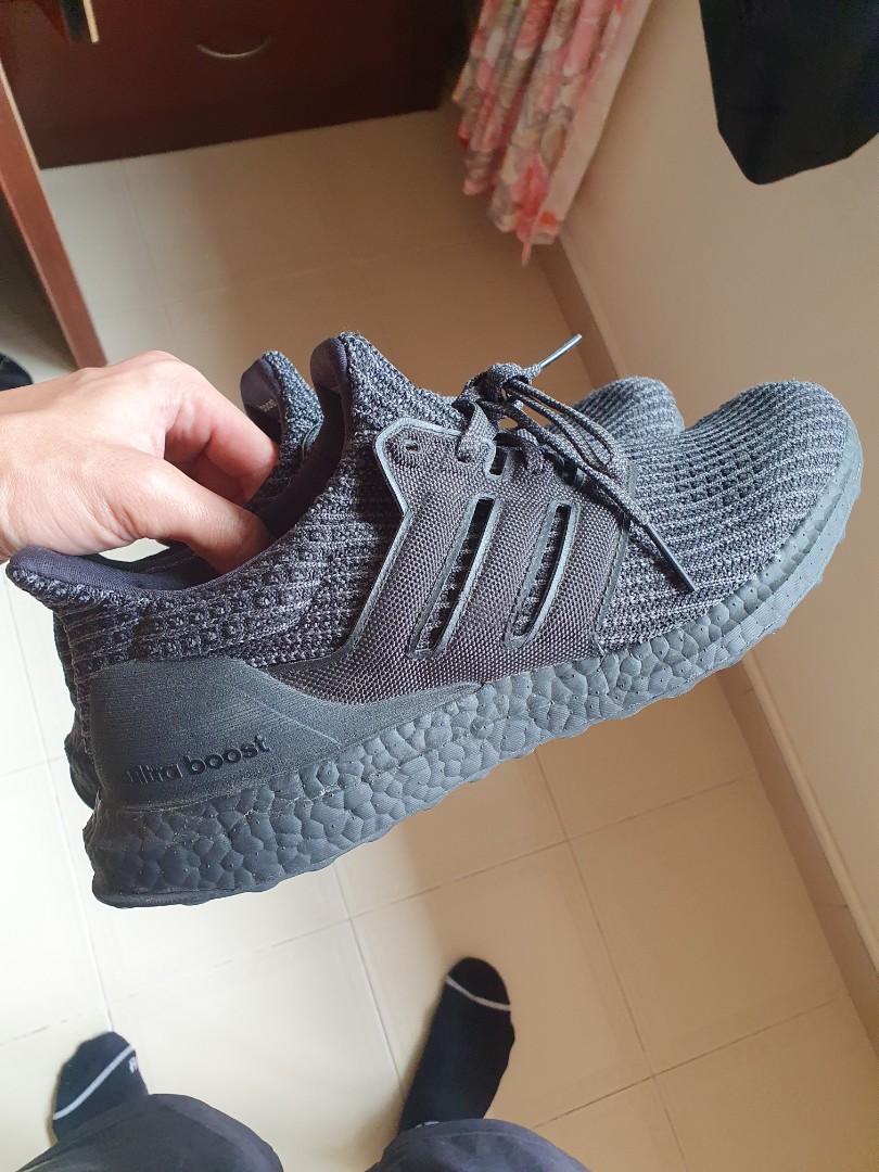 Ultra boost 4.0 on sale triple black fake