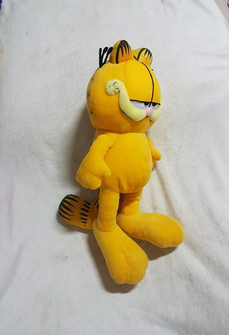 Authentic Vintage Large (Big) Paws Standing Garfield Plush Soft