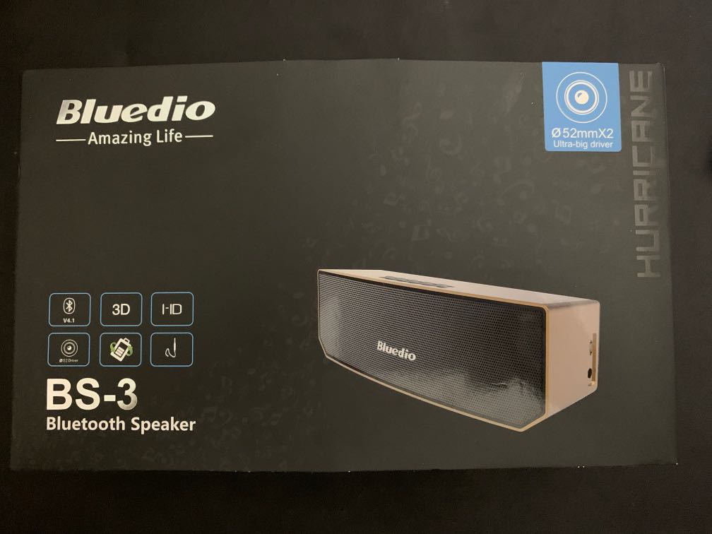 Bluedio BS-3 Bluetooth Speaker, Audio 