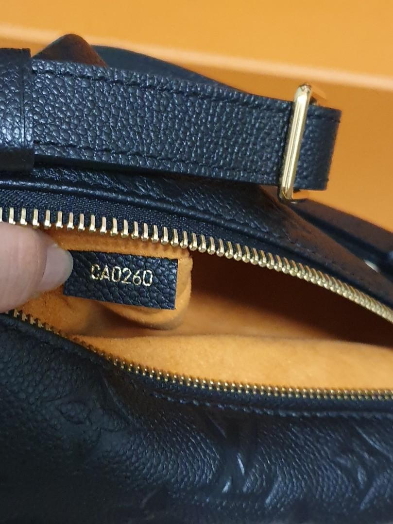 💯BN LOUIS VUITTON MONOGRAM EMPREINTE NOIR BUMBAG (M44812), Luxury, Bags &  Wallets on Carousell