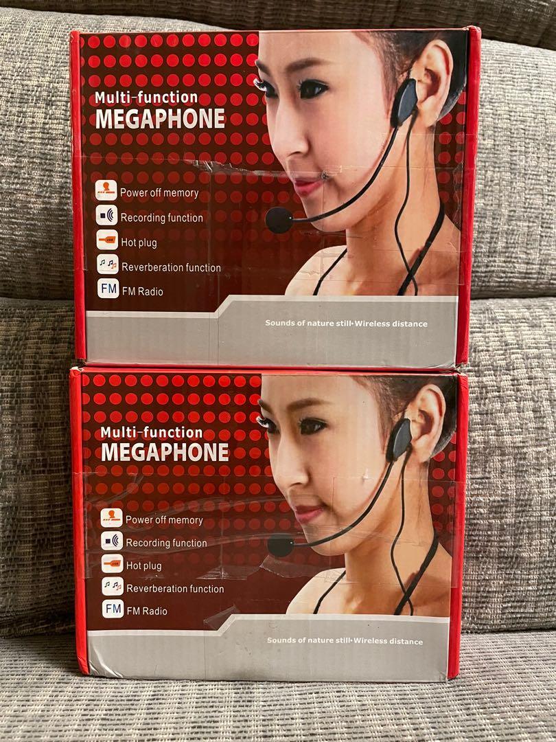 BNEW Multi-function Megaphone (Category: Portable Audio Accessories) located in Las Pinas. Submitted by bmjmiranda (Listing ID 1065504990, Image 2). Description: Multi-function Megaphone Brand new Sealed Power-off memory Recording function Hot plug Rverberation function FM radio 2pcs available NO HAGGLING NO SWAPPING NO FLAWS .