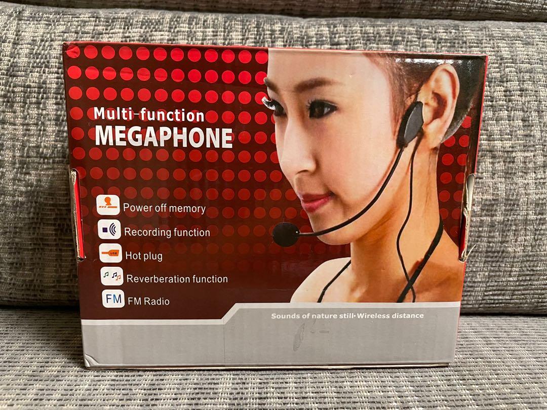 BNEW Multi-function Megaphone (Category: Portable Audio Accessories) located in Las Pinas. Submitted by bmjmiranda (Listing ID 1065504990, Image 1). Description: Multi-function Megaphone Brand new Sealed Power-off memory Recording function Hot plug Rverberation function FM radio 2pcs available NO HAGGLING NO SWAPPING NO FLAWS .