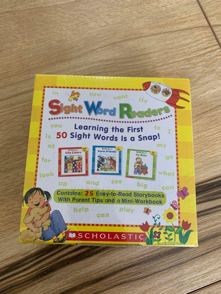 BNIB Scholastic Sight Word Readers, Hobbies & Toys, Books & Magazines ...