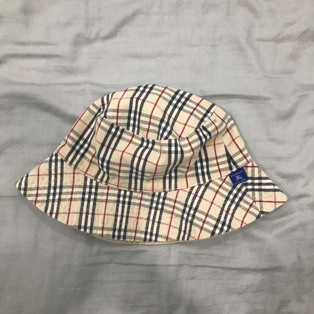 Burberry bucket hat real vs fake deals