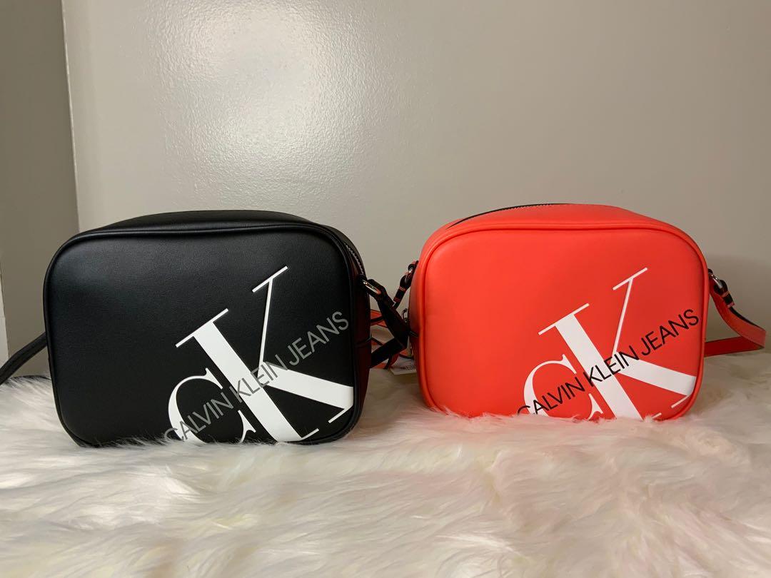 Calvin klein large camera bag clearance