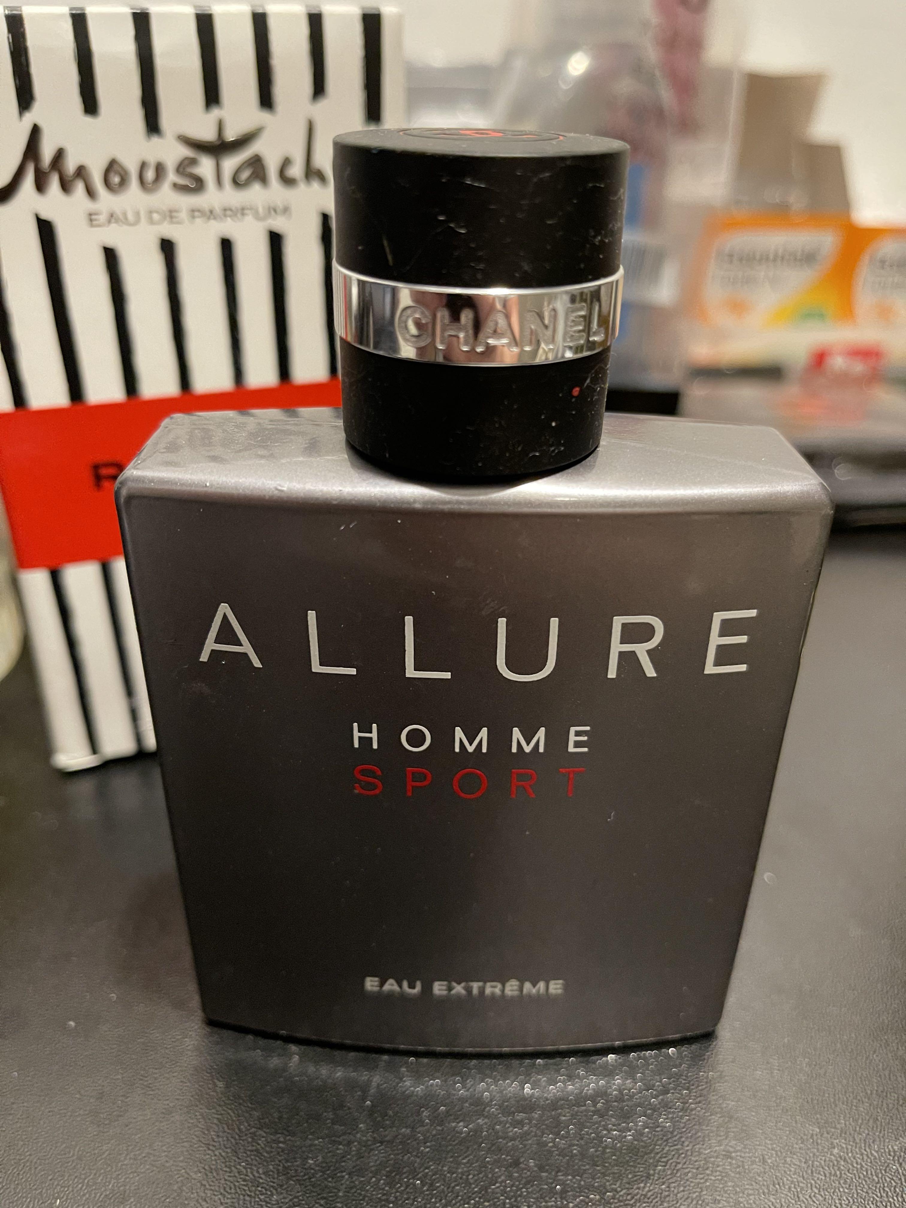 Chanel Allure Homme Sport Eau Extreme (Rare EDT Concentree) 100ml, Beauty &  Personal Care, Fragrance & Deodorants on Carousell
