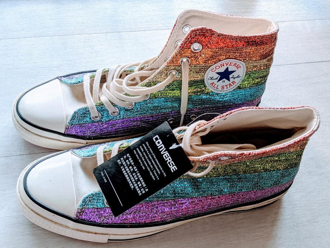 Converse miley cyrus rainbow best sale