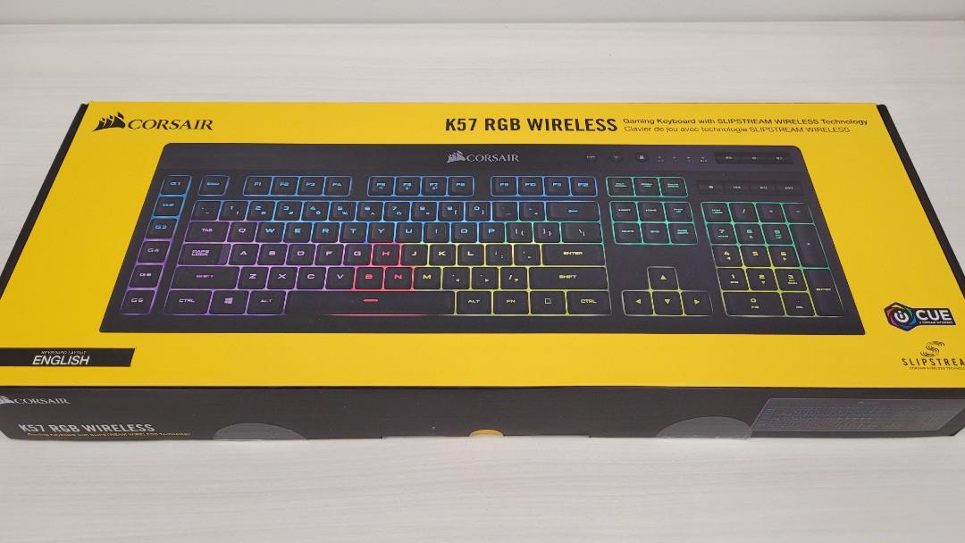 Corsair K57 RGB Wireless Keyboard, Electronics, Computer Parts & Accessories on Carousell