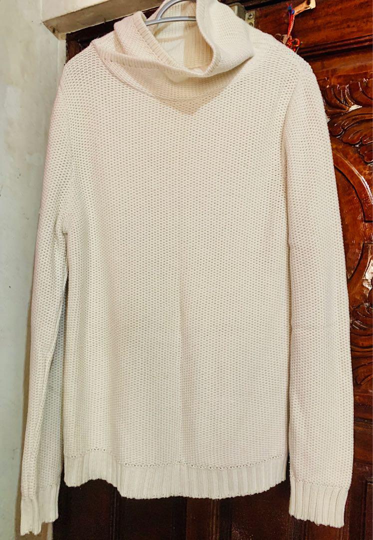 Cream Pull & Bear Sweater (Category: Maternity wear) located in Paranaque City. Submitted by flippingstuff (Listing ID 1065418623, Image 2). Description: 🤍 original Pull & Bear bought from SM Megamall 🤍 RFS: will not use, wfh lang eh haha 🤍 dress length narin for the petite 😬 🤍 Medium to Large size fit • meet ups can be scheduled • cash on delivery via lalamove • cop via LBC • no shoppee checkout sorry!!.