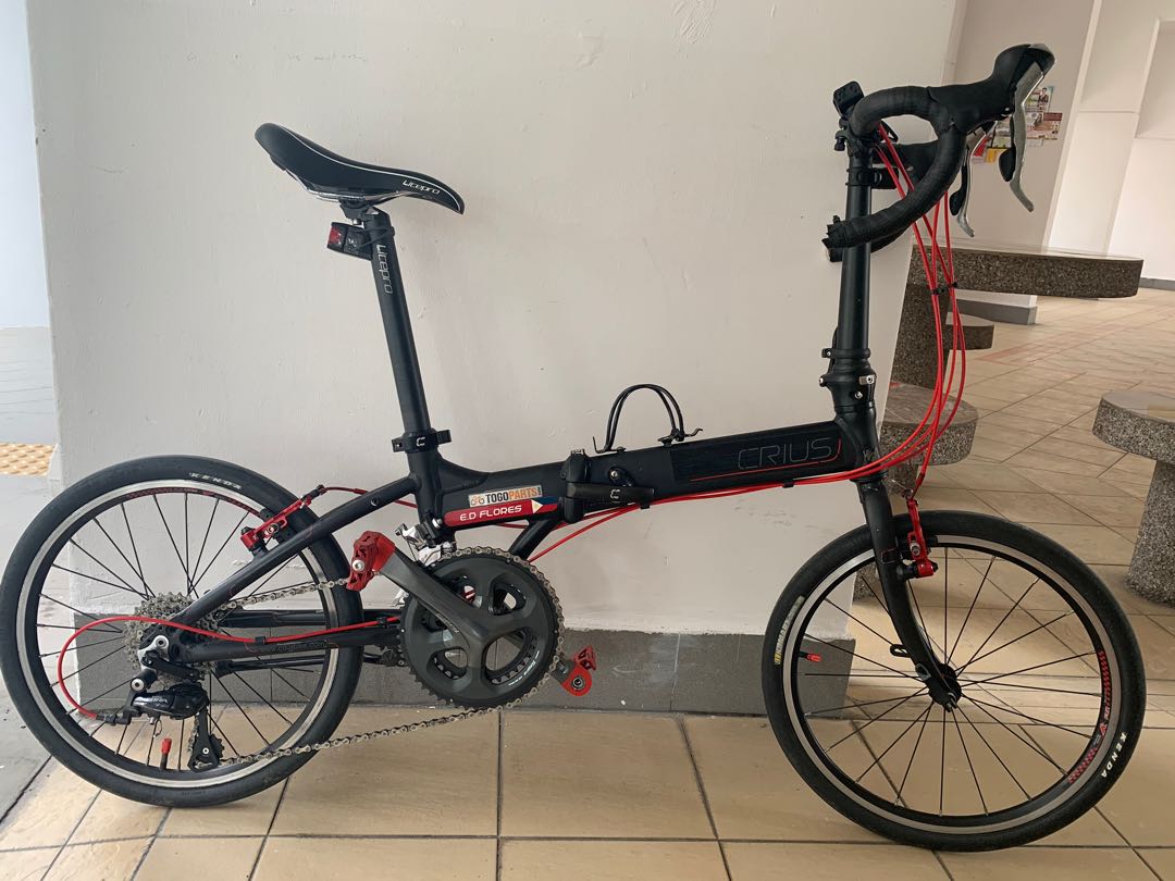 Togoparts folding bike hot sale