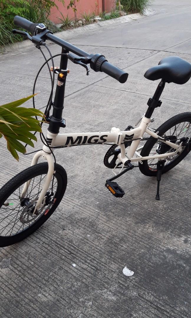 Migs folding sales bike