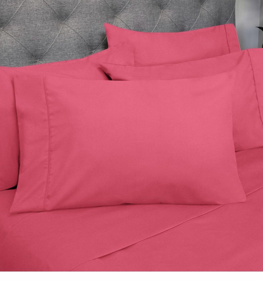fuchsia pink pillow cases