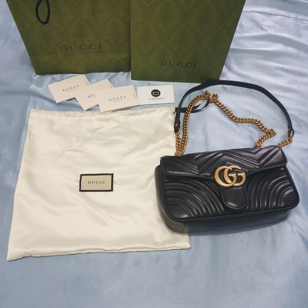 Full set Gucci Marmont Flap Small 26 cm
