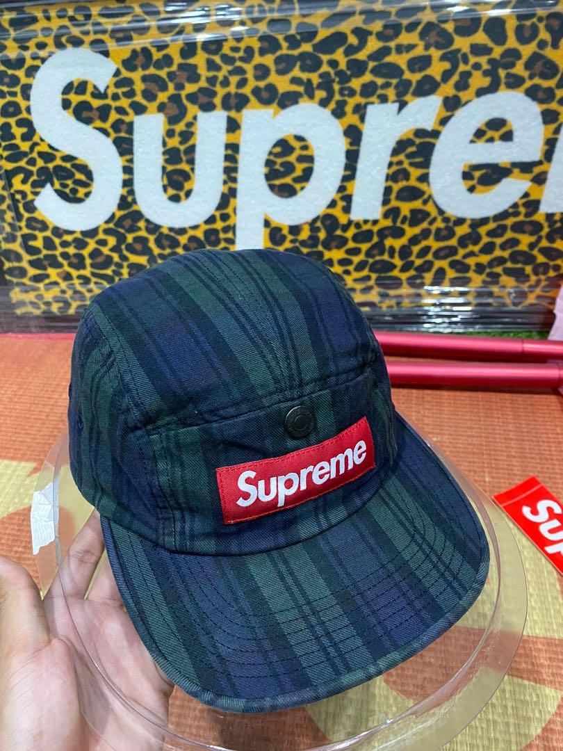 FW18 Supreme Snap Button Pocket Camp Cap Men s Fashion Watches