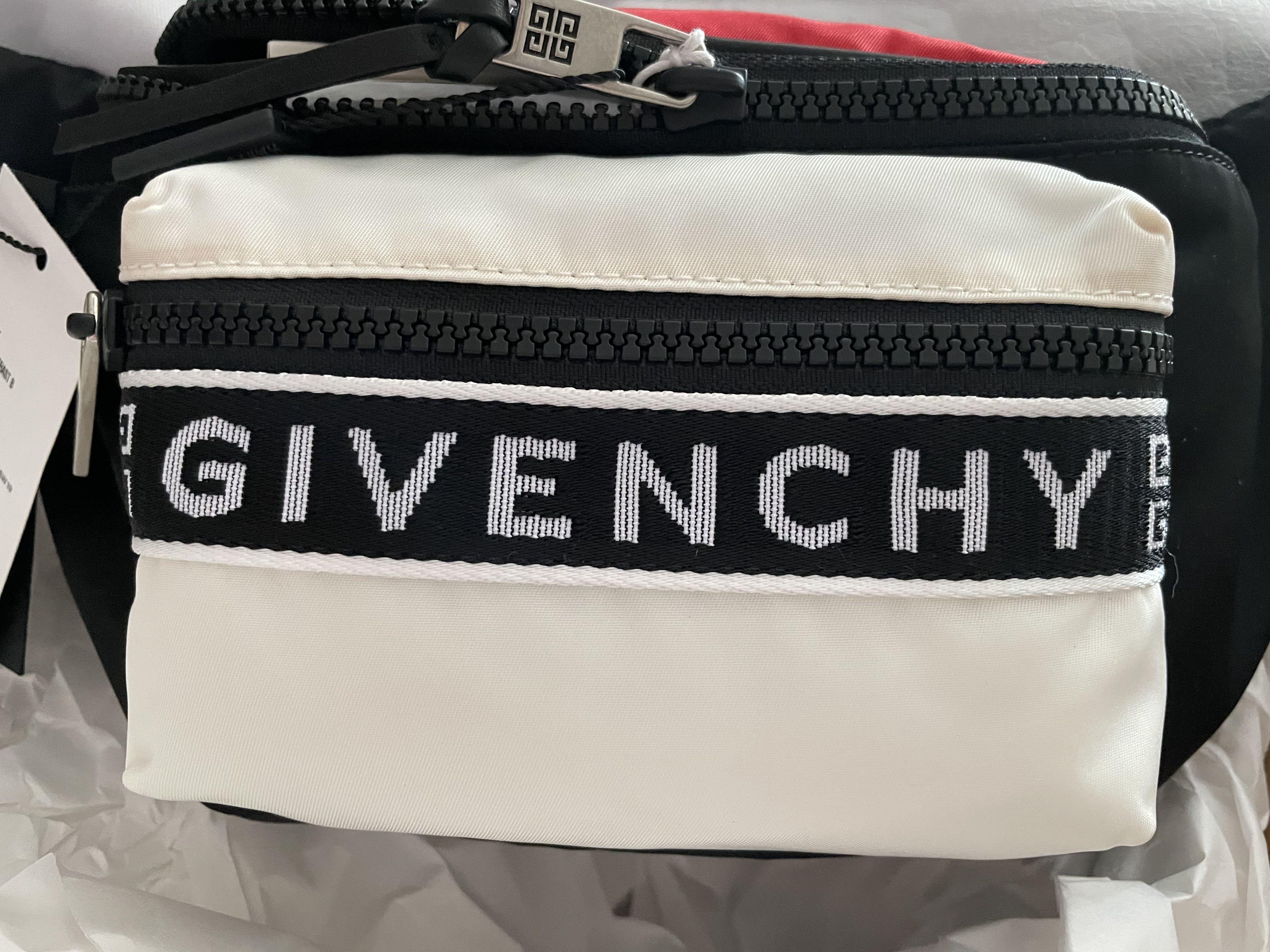 Givenchy Black Nylon Belt Bag Men s Fashion Bags Belt bags