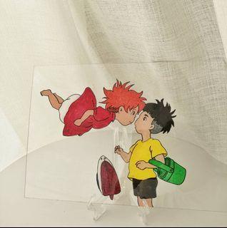 Glass Painting Anime Design Craft Artwork On Carousell
