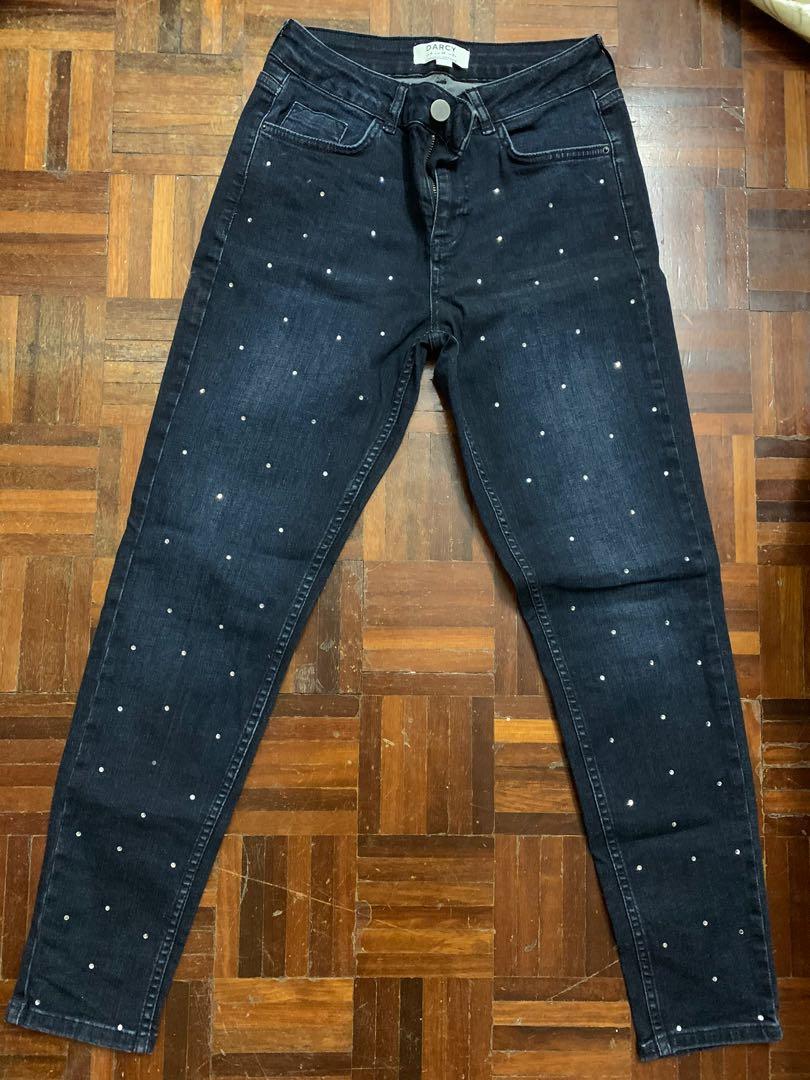 Sparkle store denim jeans