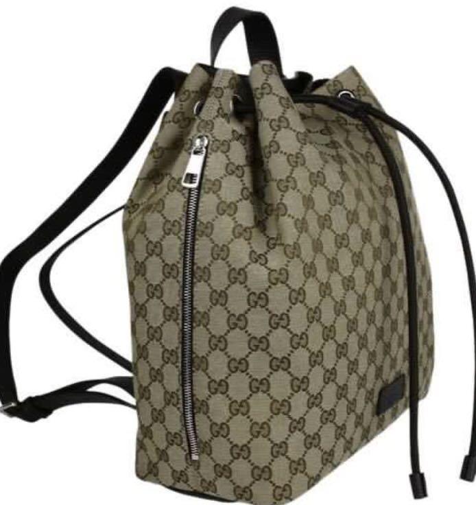Gucci Drawstring Backpack (Category: Bags & Wallets) located in Singapore. Submitted by gttoh (Listing ID 1065450002, Image 3). Description: Brand new. Come with dust bag Free Delivery Nego.