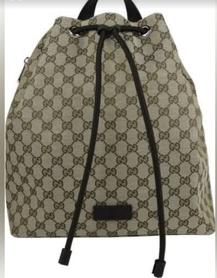 gucci drawstring backpack