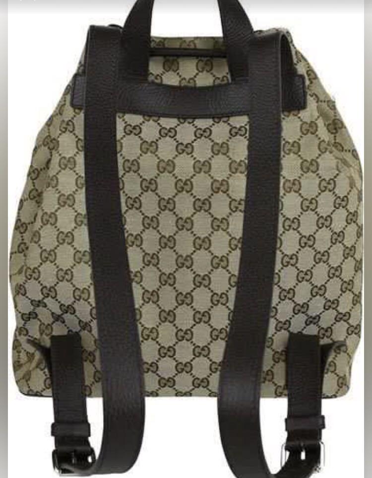 Gucci Drawstring Backpack (Category: Bags & Wallets) located in Singapore. Submitted by gttoh (Listing ID 1065450002, Image 2). Description: Brand new. Come with dust bag Free Delivery Nego.