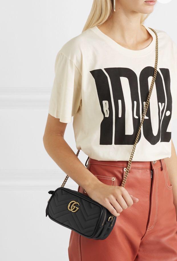 Gucci marmont zip top