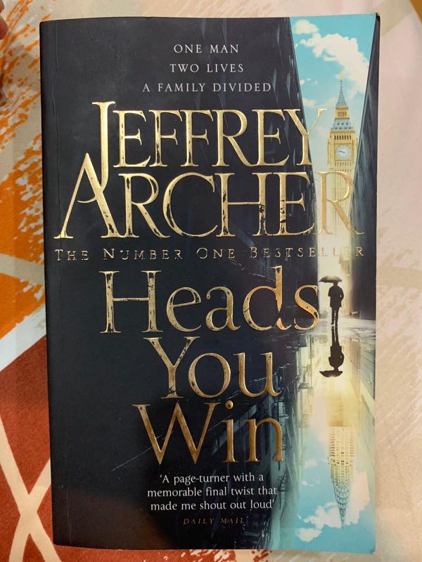 Heads You Win by Jeffrey Archer, Hobbies & Toys, Books & Magazines