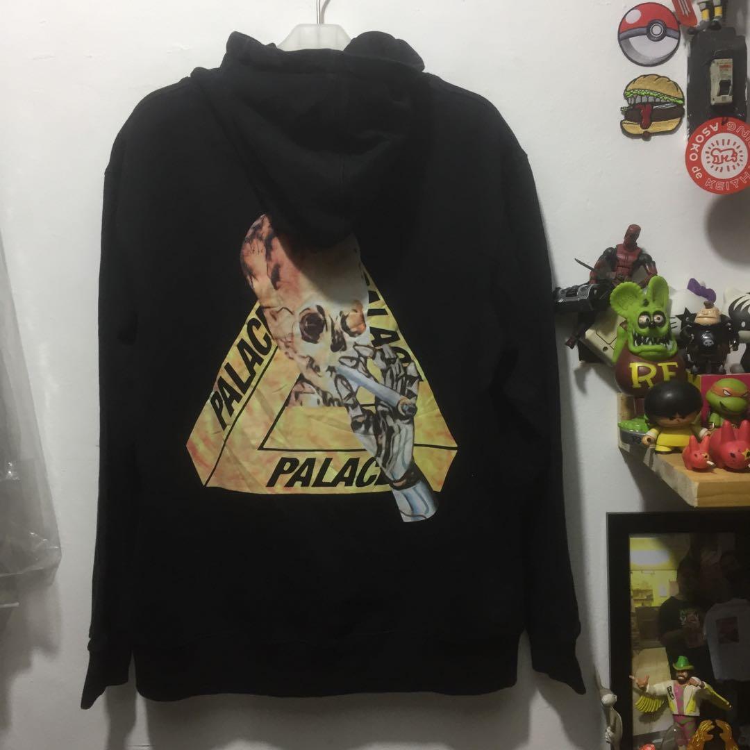 Palace smoking skull hoodie outlet