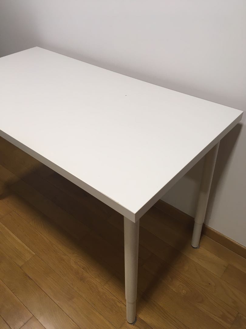 Ikea linnmon table sales top white