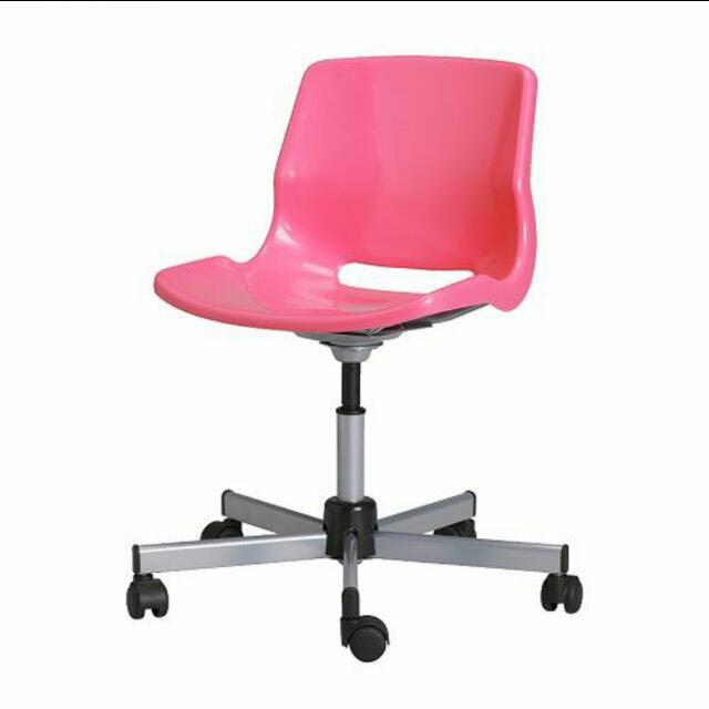Chairs cheap ikea pink