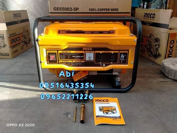 Mini Generator Inco INGCO GE35005-5P 3.5kva Portable Gasoline Generator Set, Commercial ...