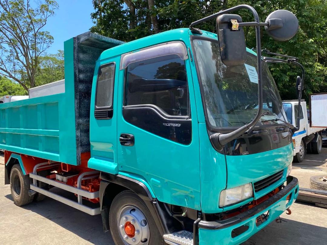Isuzu forward dump truck, Special Vehicles, Heavy Vehicles on Carousell