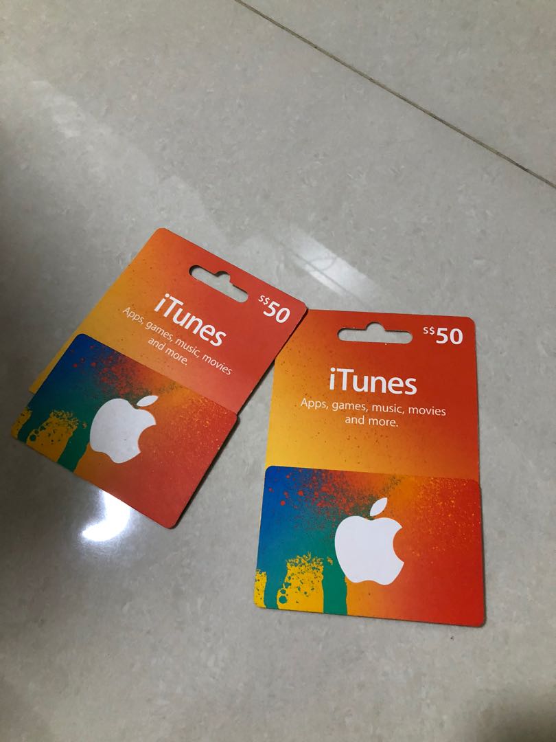 iTunes gift voucher, Mobile Phones & Gadgets, Mobile & Gadget