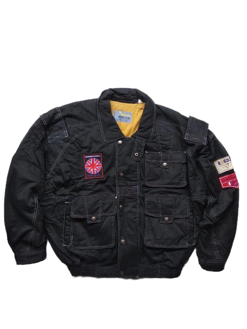 Jaket top vintage motor