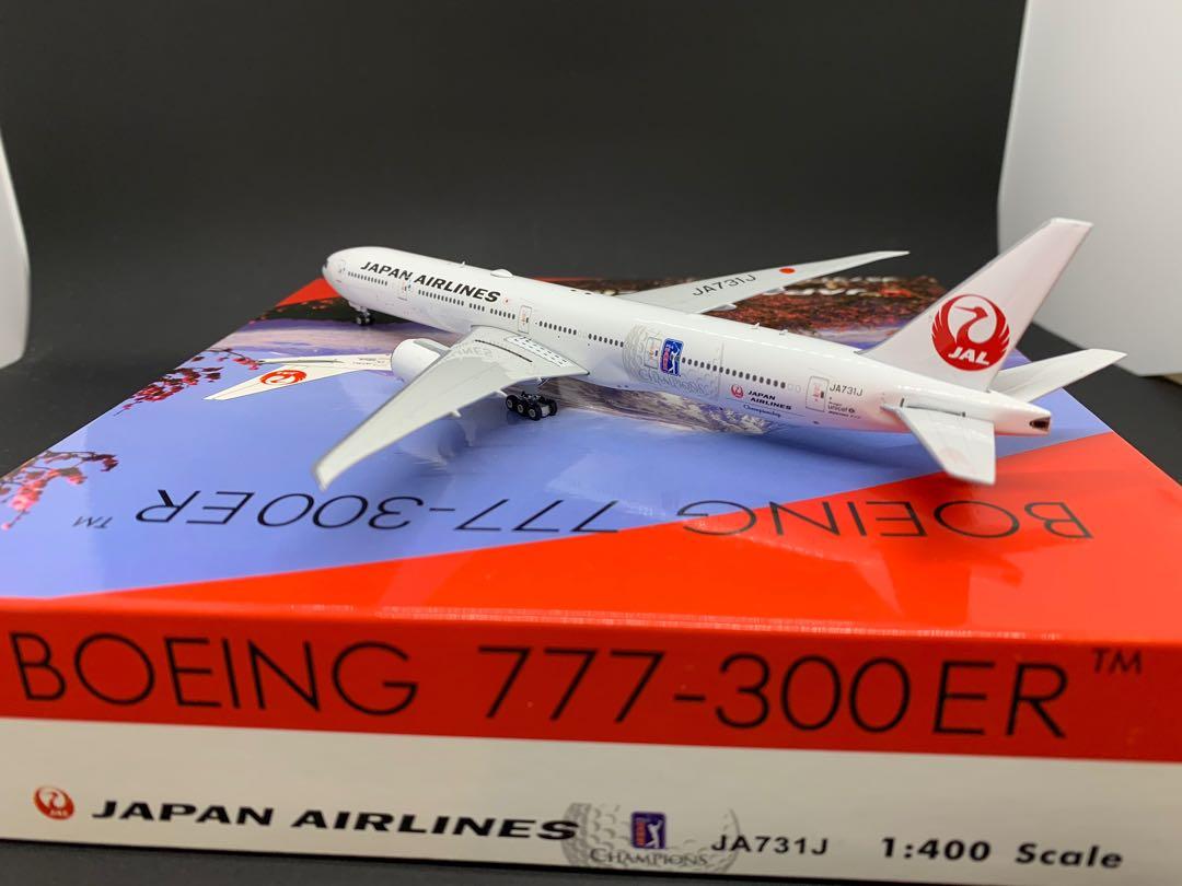 Japan Airlines Boeing 777-300ER diecast model, Hobbies & Toys