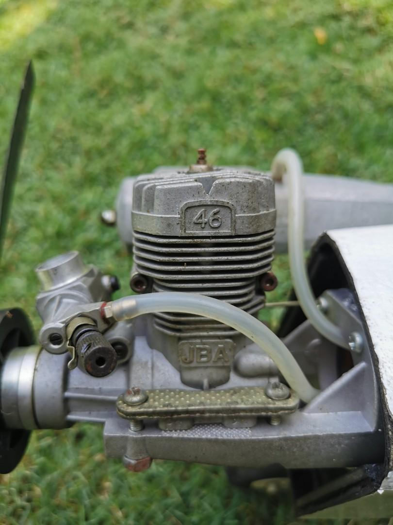 JBA 46 Airplane Nitro Gas Engine with Free Plane Hobbies Toys