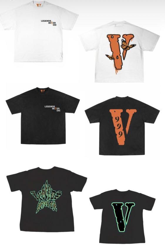 Juice Wrld x Vlone 999 T-Shirt Black / Butterfly White / Legend Black / Nav  X Vlone / Trucker Caps, Men's Fashion, Tops u0026 Sets, Hoodies on Carousell