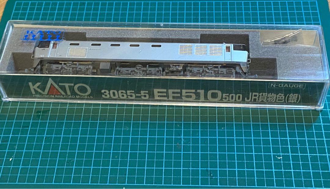 Kato 3065-5 EF510-500 JR貨物色（銀）, 興趣及遊戲, 玩具& 遊戲類