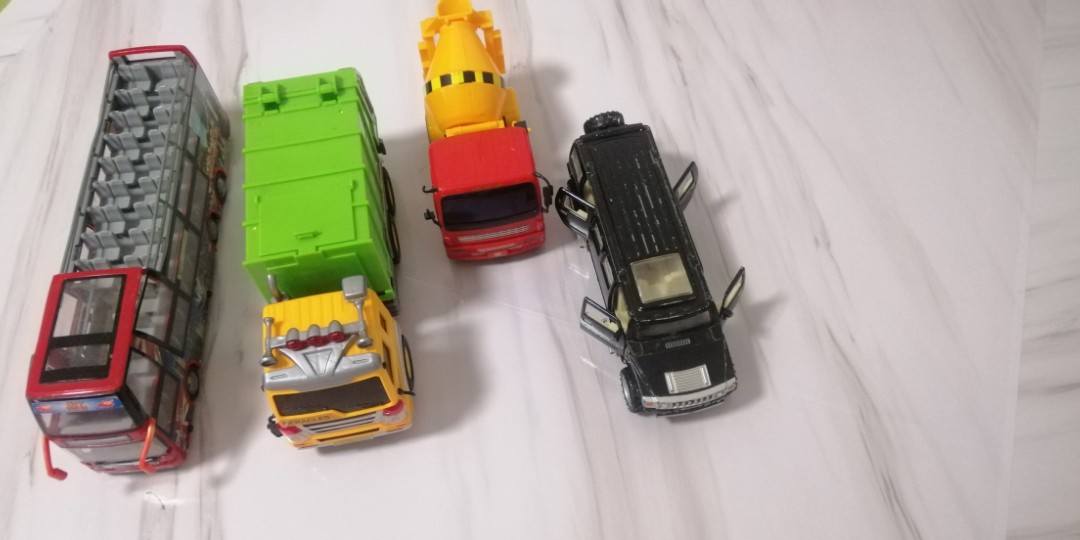 Kereta Car Set Babies Kids Toys Walkers On Carousell