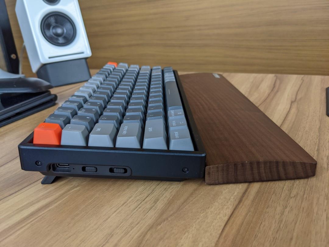 Keychron K2 (V1) Wireless Mechanical Keyboard + Keychron wrist rest
