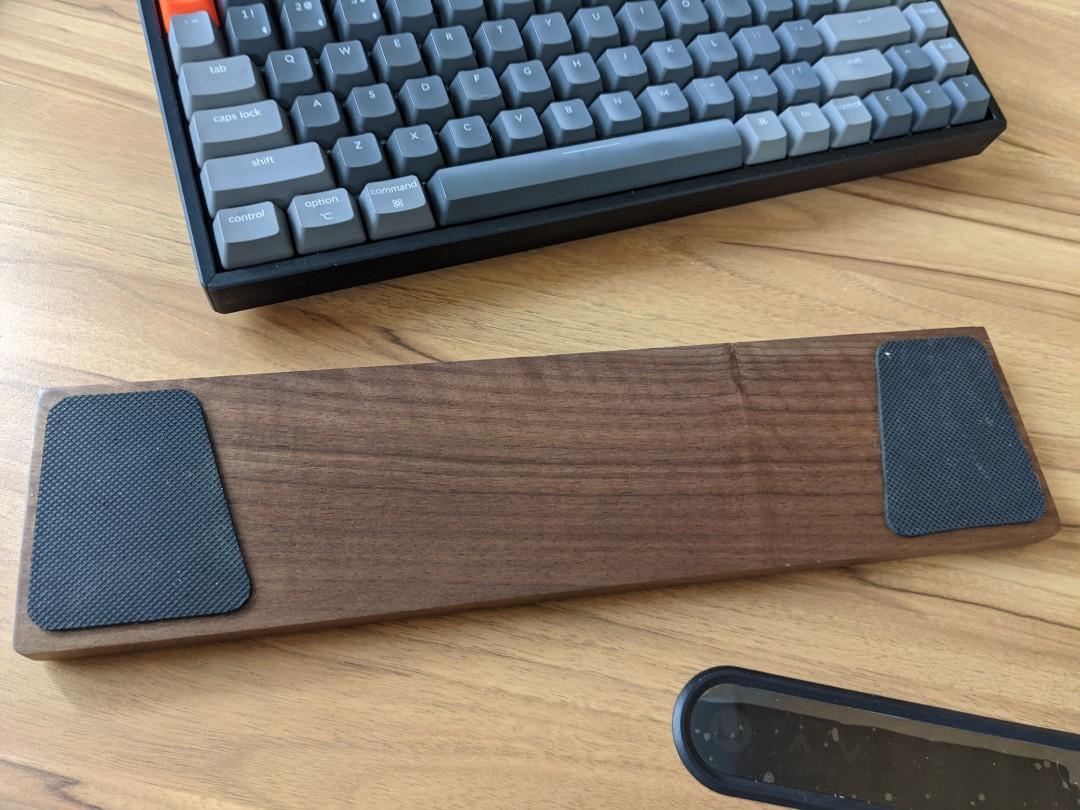 Keychron K2 (V1) Wireless Mechanical Keyboard + Keychron wrist rest