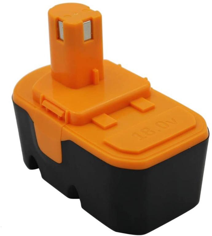 KINSUN Replacement Power Tool Battery 18V 2.0Ah for Ryobi Cordless Drill Impact Driver 130224028 130224007 130255004 ABP1801 ABP1803 BPP 1813 BPP 1815 BPP 1817 BPP 1820 BID 180L CDI 1802M Mobile Phone...